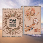 Papa Geschenk Reisepasshülle On Tour Männer Reisen Pass Etui Cover Organizer Vater Gadgets Sommer Urlaub Kunst-Leder-Reisepass-Hülle-22Feels