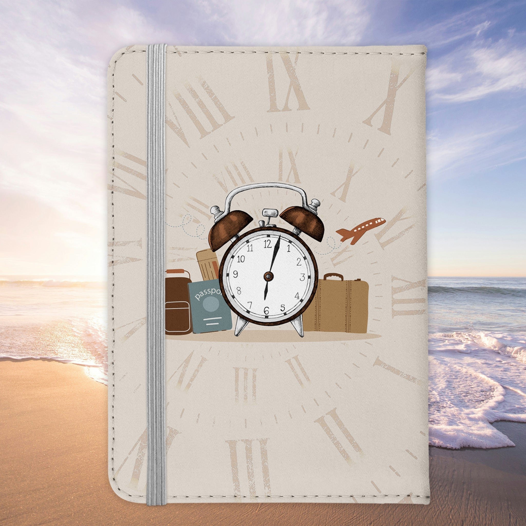 Papa Geschenk Reisepasshülle Männer Reisen Pass Etui Cover Organizer Vater Gadgets Sommer Urlaub Kunst-Leder-Reisepass-Hülle-22Feels