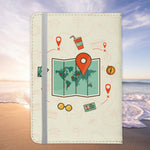Papa Geschenk Reisepasshülle "On Tour Kaffee" Männer Reisen Pass Etui Cover Organizer Vater Gadgets Sommer Urlaub Kunst-Leder-Reisepass-Hülle-22Feels