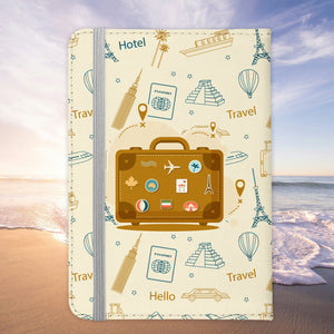 Papa Geschenk Reisepasshülle On Tour Männer Reisen Pass Etui Cover Organizer Vater Gadgets Sommer Urlaub Kunst-Leder-Reisepass-Hülle-22Feels