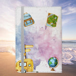 Deutscher Schäferhund Reisepasshülle Geschenk Reisen mit Hund Frauen Männer Pass Etui Cover Organizer Gadgets Sommer Urlaub Kunst-Leder-Reisepass-Hülle-22Feels