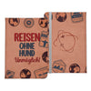 Deutscher Schäferhund Reisepasshülle Geschenk Reisen mit Hund Frauen Männer Pass Etui Cover Organizer Gadgets Sommer Urlaub Kunst-Leder-Reisepass-Hülle-22Feels
