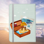 Deutscher Schäferhund Reisepasshülle Geschenk Reisen mit Hund Frauen Männer Pass Etui Cover Organizer Gadgets Sommer Urlaub Kunst-Leder-Reisepass-Hülle-22Feels