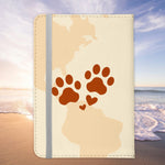 Deutscher Schäferhund Reisepasshülle Geschenk Reisen mit Hund Frauen Männer Pass Etui Cover Organizer Gadgets Sommer Urlaub Kunst-Leder-Reisepass-Hülle-22Feels