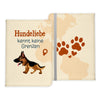 Deutscher Schäferhund Reisepasshülle Geschenk Reisen mit Hund Frauen Männer Pass Etui Cover Organizer Gadgets Sommer Urlaub Kunst-Leder-Reisepass-Hülle-22Feels