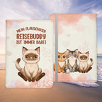Reisen mit Katze Reisepasshülle Frauen Geschenk Männer Pass Etui Cover Organizer Gadgets Sommer Urlaub Kunst-Leder-Reisepass-Hülle-22Feels