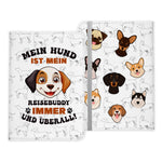 Reisen mit Hund Reisepasshülle Frauen Geschenk Männer Pass Etui Cover Organizer Gadgets Sommer Urlaub Kunst-Leder-Reisepass-Hülle-22Feels