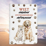 Reisen mit Hund Reisepasshülle Frauen Geschenk Männer Pass Etui Cover Organizer Gadgets Sommer Urlaub Kunst-Leder-Reisepass-Hülle-22Feels