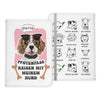 Reisen mit Hund Reisepasshülle "Pfotenpass" Frauen Geschenk Männer Pass Etui Cover Organizer Gadgets Sommer Urlaub Kunst-Leder-Reisepass-Hülle-22Feels