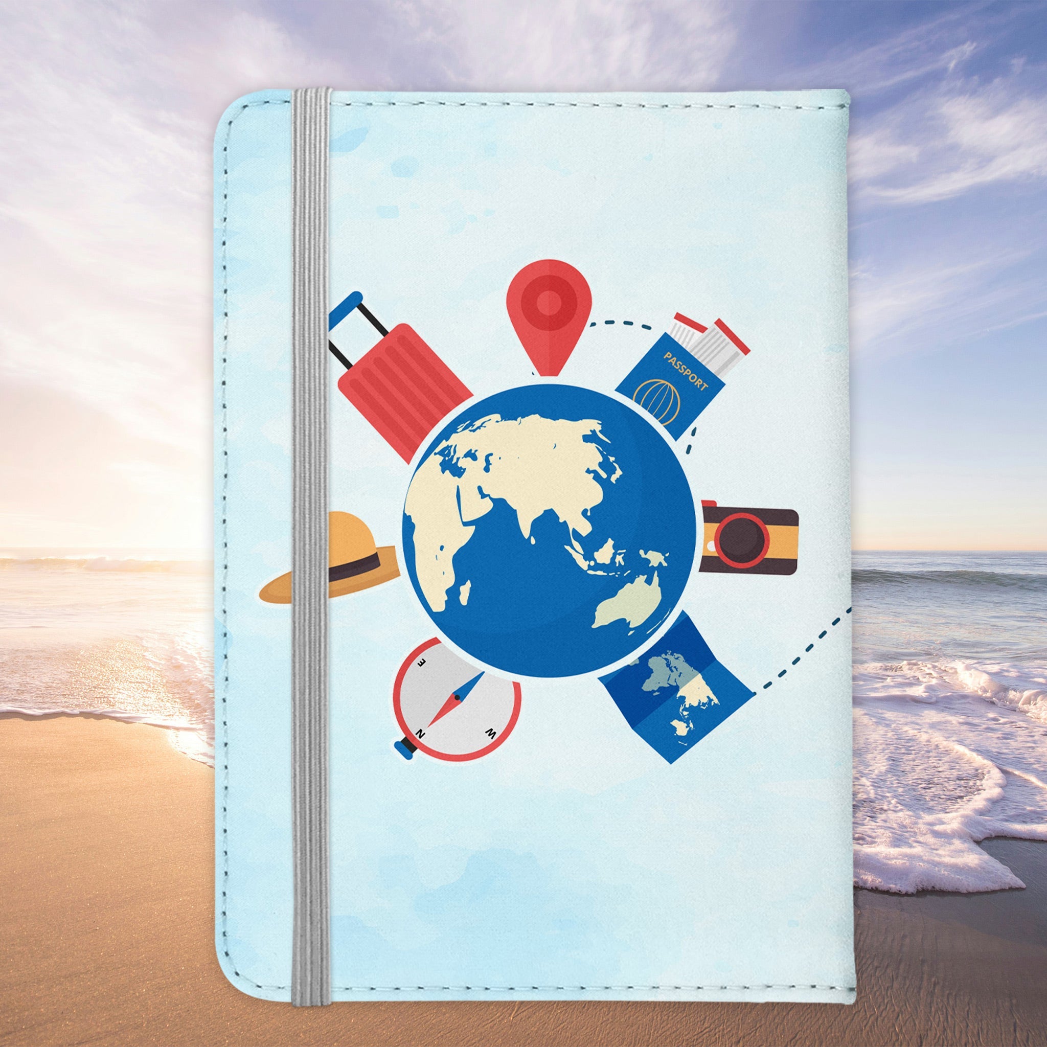 Bauzeichner Geschenk Reisepasshülle Männer Reisen Pass Etui Cover Organizer Sommer Urlaub Gadgets Kunst-Leder Berufe Accessoire-Reisepass-Hülle-22Feels