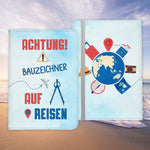 Bauzeichner Geschenk Reisepasshülle Männer Reisen Pass Etui Cover Organizer Sommer Urlaub Gadgets Kunst-Leder Berufe Accessoire-Reisepass-Hülle-22Feels