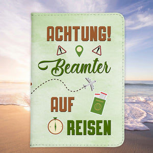 Beamter Geschenk Reisepasshülle Männer Reisen Pass Etui Cover Organizer Sommer Urlaub Gadgets Kunst-Leder Berufe Accessoire-Reisepass-Hülle-22Feels