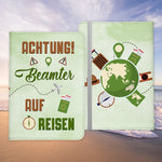 Beamter Geschenk Reisepasshülle Männer Reisen Pass Etui Cover Organizer Sommer Urlaub Gadgets Kunst-Leder Berufe Accessoire-Reisepass-Hülle-22Feels