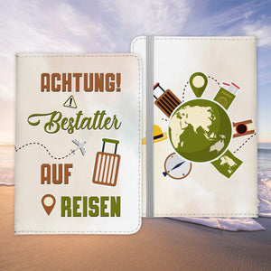 Bestatter Geschenk Reisepasshülle Männer Reisen Pass Etui Cover Organizer Sommer Urlaub Gadgets Kunst-Leder Berufe Accessoire-Reisepass-Hülle-22Feels