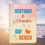 Chemiker Geschenk Reisepasshülle Männer Reisen Pass Etui Cover Organizer Sommer Urlaub Gadgets Kunst-Leder Berufe Accessoire-Reisepass-Hülle-22Feels
