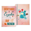 Erzieher Geschenk Reisepasshülle Männer Reisen Pass Etui Cover Organizer Sommer Urlaub Gadgets Kunst-Leder Berufe Accessoire-Reisepass-Hülle-22Feels