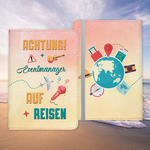 Eventmanager Geschenk Reisepasshülle Männer Reisen Pass Etui Cover Organizer Sommer Urlaub Gadgets Kunst-Leder Berufe Accessoire-Reisepass-Hülle-22Feels