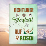 Forstwirt Geschenk Reisepasshülle Männer Reisen Pass Etui Cover Organizer Sommer Urlaub Gadgets Kunst-Leder Berufe Accessoire-Reisepass-Hülle-22Feels