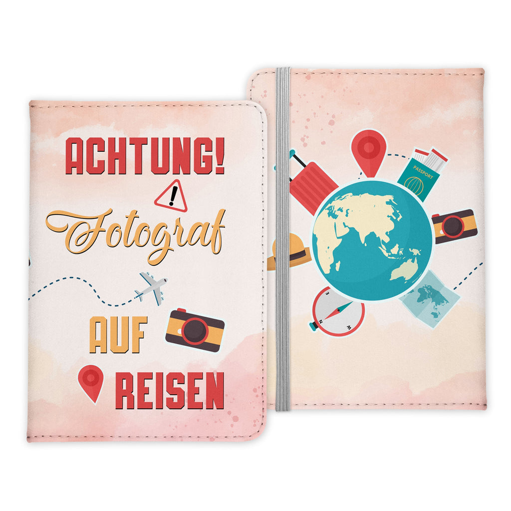 Fotograf Geschenk Reisepasshülle Männer Reisen Pass Etui Cover Organizer Sommer Urlaub Gadgets Kunst-Leder Berufe Accessoire-Reisepass-Hülle-22Feels
