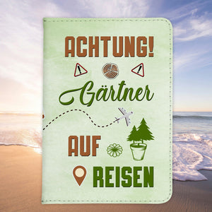 Gärtner Geschenk Reisepasshülle Männer Reisen Pass Etui Cover Organizer Sommer Urlaub Gadgets Kunst-Leder Berufe Accessoire-Reisepass-Hülle-22Feels