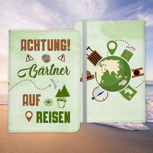 Gärtner Geschenk Reisepasshülle Männer Reisen Pass Etui Cover Organizer Sommer Urlaub Gadgets Kunst-Leder Berufe Accessoire-Reisepass-Hülle-22Feels