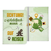 Hotelfachmann Geschenk Reisepasshülle Männer Reisen Pass Etui Cover Organizer Sommer Urlaub Gadgets Kunst-Leder Berufe Accessoire-Reisepass-Hülle-22Feels