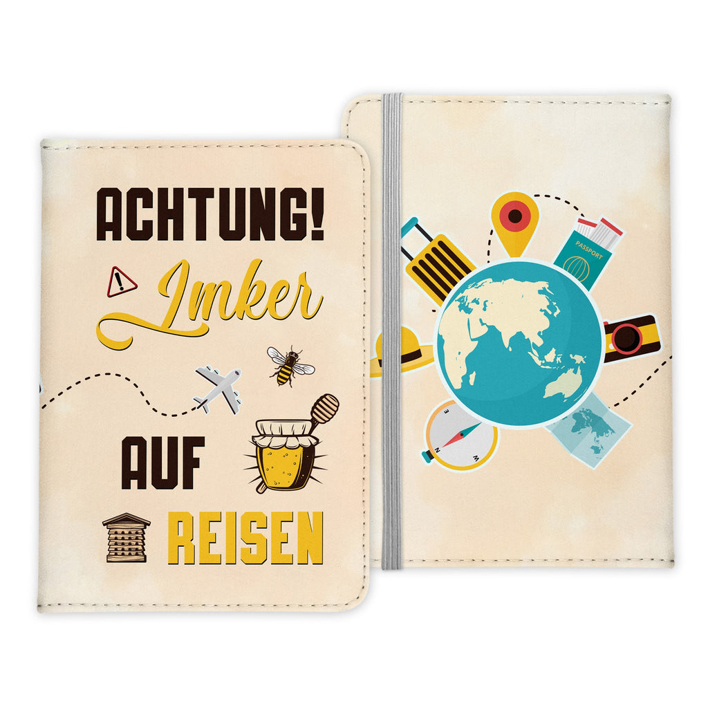 Imker Geschenk Reisepasshülle Männer Reisen Pass Etui Cover Organizer Sommer Urlaub Gadgets Kunst-Leder Berufe Accessoire-Reisepass-Hülle-22Feels