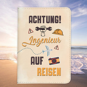 Ingenieur Geschenk Reisepasshülle Männer Reisen Pass Etui Cover Organizer Sommer Urlaub Gadgets Kunst-Leder Berufe Accessoire-Reisepass-Hülle-22Feels