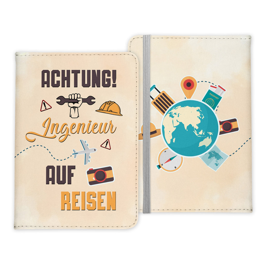 Ingenieur Geschenk Reisepasshülle Männer Reisen Pass Etui Cover Organizer Sommer Urlaub Gadgets Kunst-Leder Berufe Accessoire-Reisepass-Hülle-22Feels