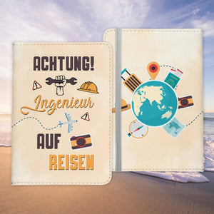 Ingenieur Geschenk Reisepasshülle Männer Reisen Pass Etui Cover Organizer Sommer Urlaub Gadgets Kunst-Leder Berufe Accessoire-Reisepass-Hülle-22Feels