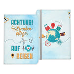 Krankenpfleger Geschenk Reisepasshülle Männer Reisen Pass Etui Cover Organizer Sommer Urlaub Gadgets Kunst-Leder Berufe Accessoire-Reisepass-Hülle-22Feels