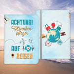 Krankenpfleger Geschenk Reisepasshülle Männer Reisen Pass Etui Cover Organizer Sommer Urlaub Gadgets Kunst-Leder Berufe Accessoire-Reisepass-Hülle-22Feels