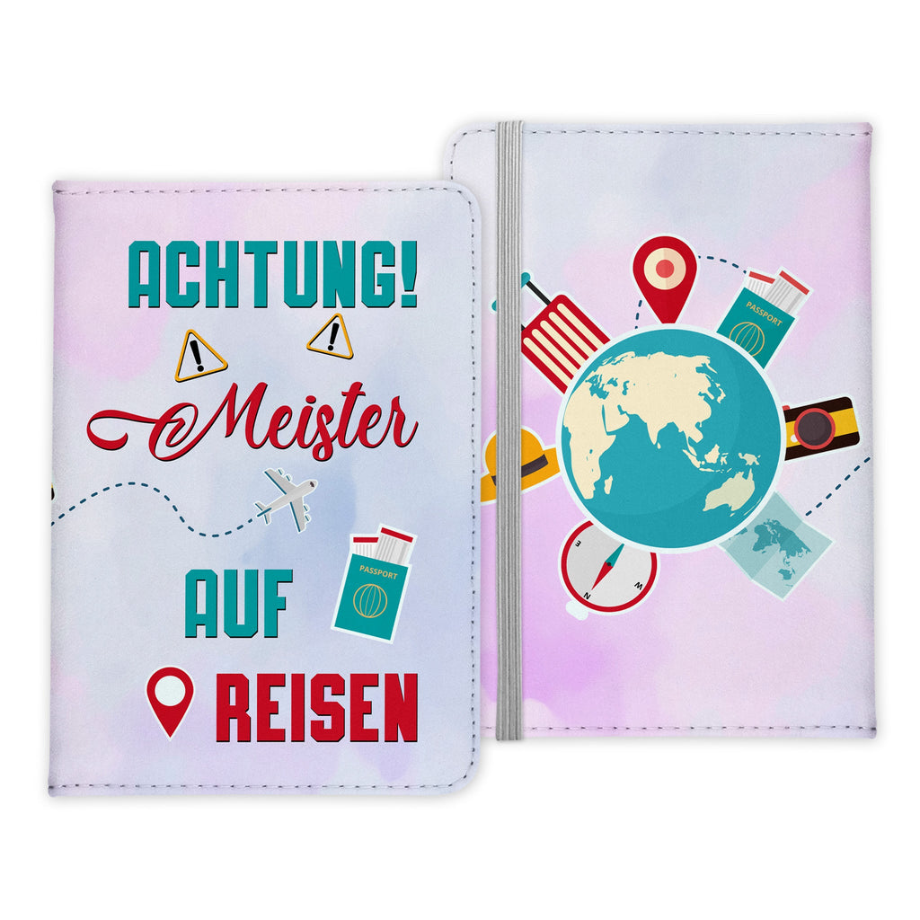 Meister Geschenk Reisepasshülle Männer Reisen Pass Etui Cover Organizer Sommer Urlaub Gadgets Kunst-Leder Berufe Accessoire-Reisepass-Hülle-22Feels