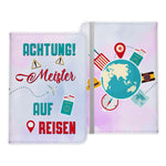 Meister Geschenk Reisepasshülle Männer Reisen Pass Etui Cover Organizer Sommer Urlaub Gadgets Kunst-Leder Berufe Accessoire-Reisepass-Hülle-22Feels