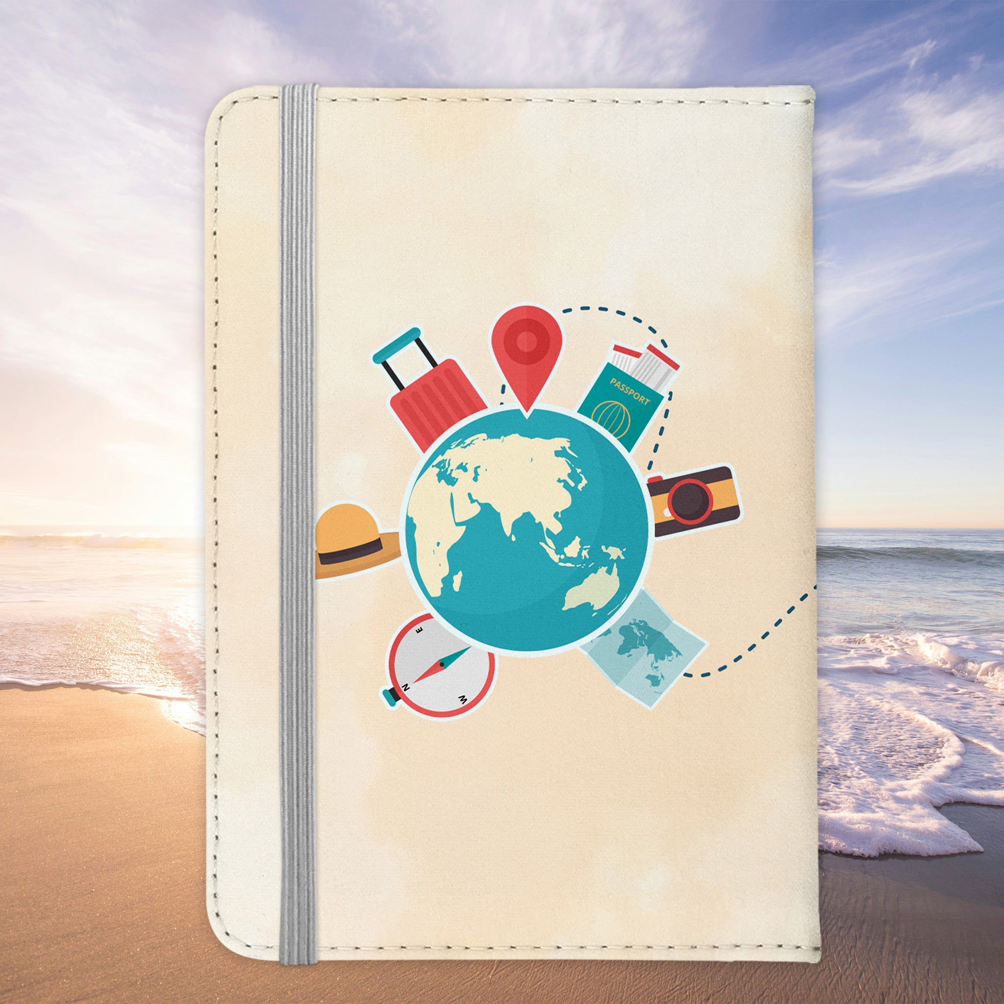 Pfleger Geschenk Reisepasshülle Männer Reisen Pass Etui Cover Organizer Sommer Urlaub Gadgets Kunst-Leder Berufe Accessoire-Reisepass-Hülle-22Feels