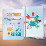 Physiotherapeut Geschenk Reisepasshülle Männer Reisen Pass Etui Cover Organizer Sommer Urlaub Gadgets Kunst-Leder Berufe Accessoire-Reisepass-Hülle-22Feels