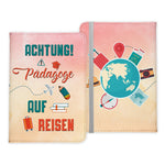 Pädagoge Geschenk Reisepasshülle Männer Reisen Pass Etui Cover Organizer Sommer Urlaub Gadgets Kunst-Leder Berufe Accessoire-Reisepass-Hülle-22Feels