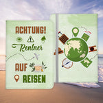 Rentner Geschenk Reisepasshülle Männer Reisen Pass Etui Cover Organizer Sommer Urlaub Gadgets Kunst-Leder Berufe Accessoire-Reisepass-Hülle-22Feels