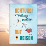 Rettungssanitäter Geschenk Reisepasshülle Männer Reisen Pass Etui Cover Organizer Sommer Urlaub Gadgets Kunst-Leder Berufe Accessoire-Reisepass-Hülle-22Feels