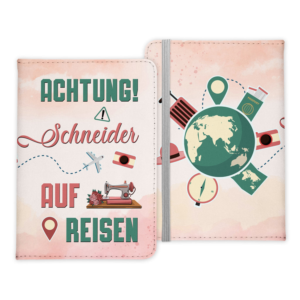 Schneider Geschenk Reisepasshülle Männer Reisen Pass Etui Cover Organizer Sommer Urlaub Gadgets Kunst-Leder Berufe Accessoire-Reisepass-Hülle-22Feels