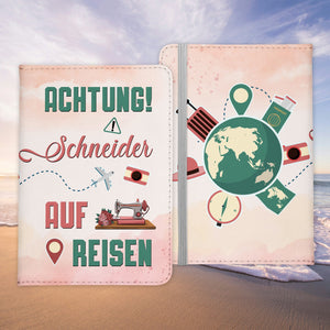 Schneider Geschenk Reisepasshülle Männer Reisen Pass Etui Cover Organizer Sommer Urlaub Gadgets Kunst-Leder Berufe Accessoire-Reisepass-Hülle-22Feels