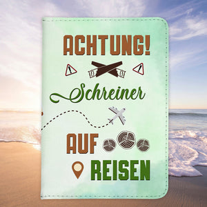 Schreiner Geschenk Reisepasshülle Männer Reisen Pass Etui Cover Organizer Sommer Urlaub Gadgets Kunst-Leder Berufe Accessoire-Reisepass-Hülle-22Feels