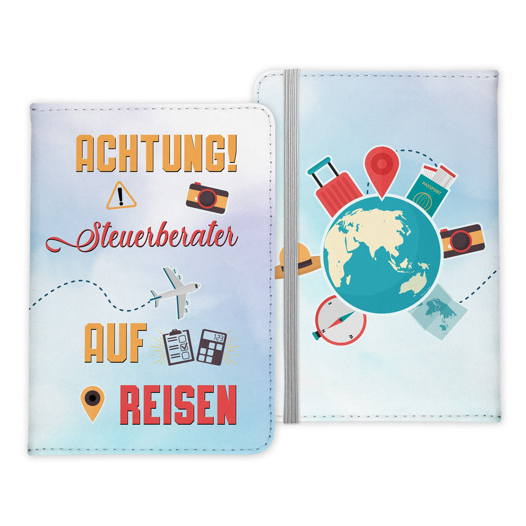 Steuerberater Geschenk Reisepasshülle Männer Reisen Pass Etui Cover Organizer Sommer Urlaub Gadgets Kunst-Leder Berufe Accessoire-Reisepass-Hülle-22Feels