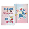 Barkeeperin Geschenk Reisepasshülle Frauen Reisen Pass Etui Cover Organizer Sommer Urlaub Gadgets Kunst-Leder Berufe Accessoire-Reisepass-Hülle-22Feels