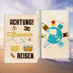Brauerin Geschenk Reisepasshülle Frauen Reisen Pass Etui Cover Organizer Sommer Urlaub Gadgets Kunst-Leder Berufe Accessoire-Reisepass-Hülle-22Feels