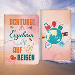 Erzieherin Geschenk Reisepasshülle Frauen Reisen Pass Etui Cover Organizer Sommer Urlaub Gadgets Kunst-Leder Berufe Accessoire-Reisepass-Hülle-22Feels