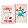 Fotografin Geschenk Reisepasshülle Frauen Reisen Pass Etui Cover Organizer Sommer Urlaub Gadgets Kunst-Leder Berufe Accessoire-Reisepass-Hülle-22Feels