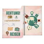 Handwerkerin Geschenk Reisepasshülle Frauen Reisen Pass Etui Cover Organizer Sommer Urlaub Gadgets Kunst-Leder Berufe Accessoire-Reisepass-Hülle-22Feels