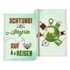 Jägerin Geschenk Reisepasshülle Frauen Reisen Pass Etui Cover Organizer Sommer Urlaub Gadgets Kunst-Leder Berufe Accessoire-Reisepass-Hülle-22Feels