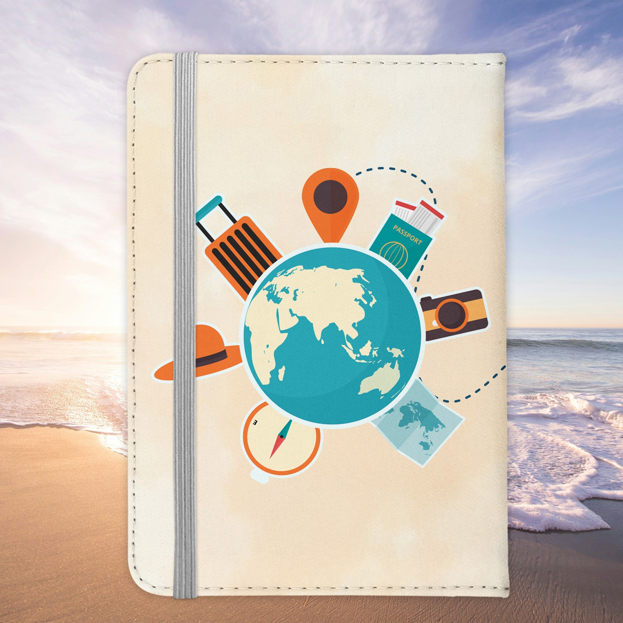 Maurerin Geschenk Reisepasshülle Frauen Reisen Pass Etui Cover Organizer Sommer Urlaub Gadgets Kunst-Leder Berufe Accessoire-Reisepass-Hülle-22Feels